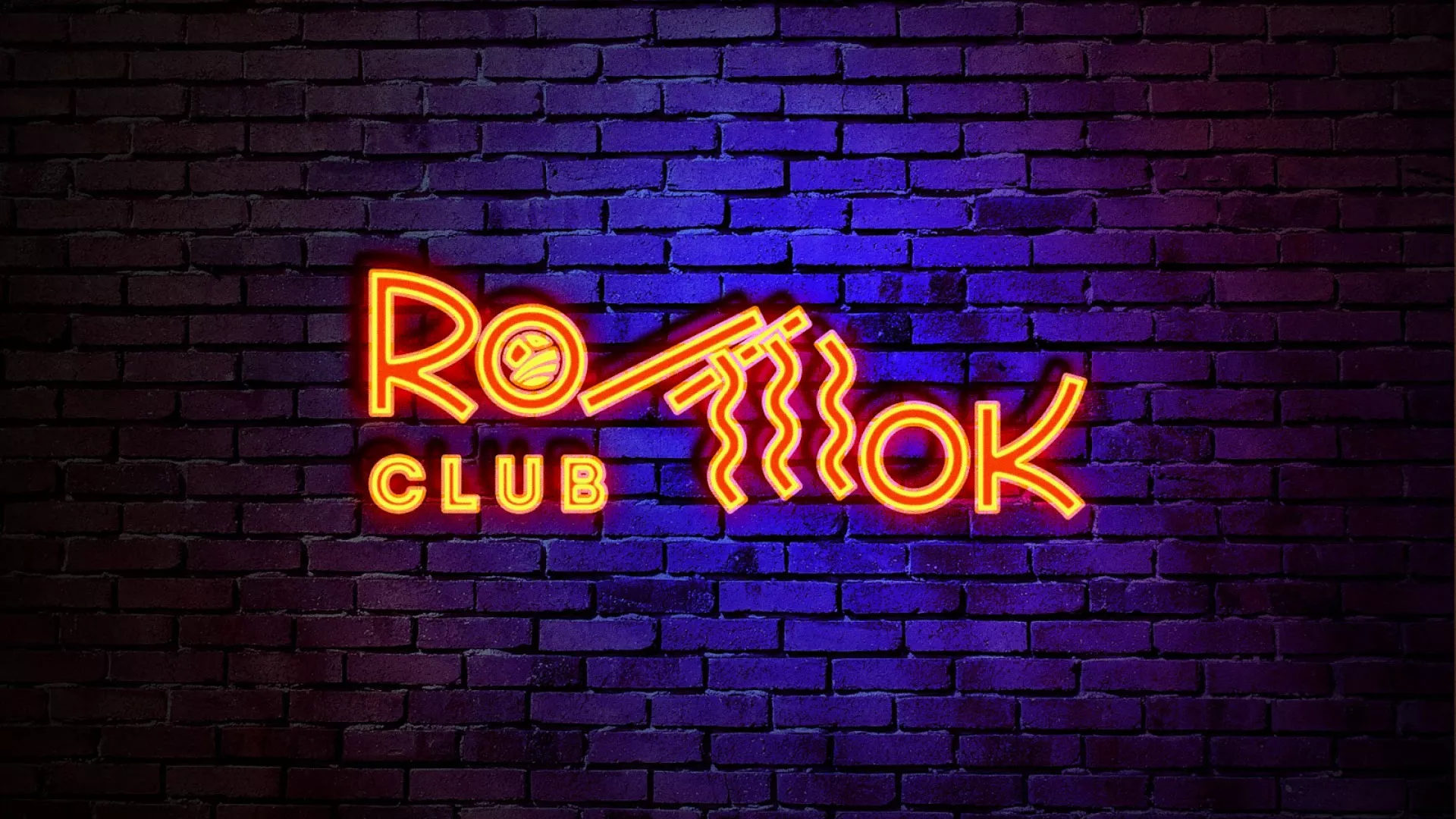 Разработка интерьерной вывески суши-бара «Roll Wok Club» в Ворсме