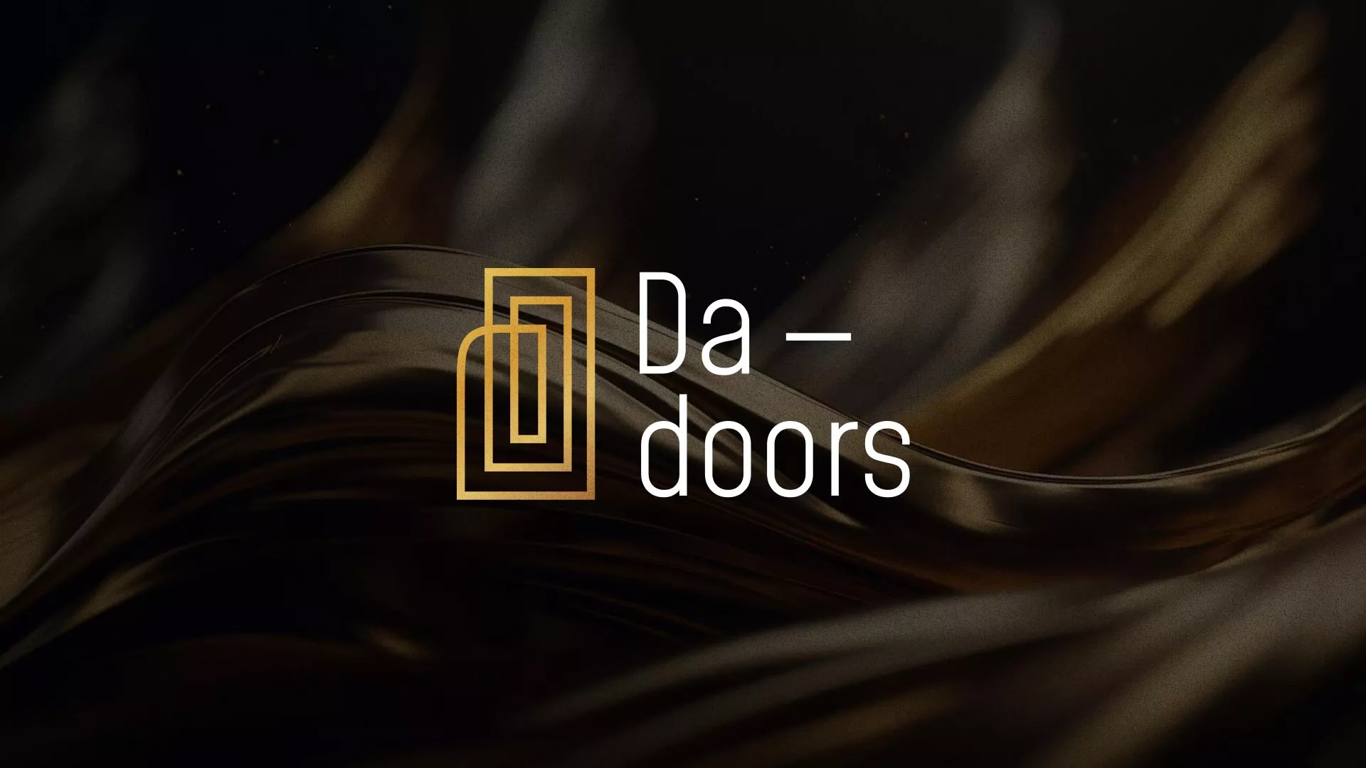 Разработка логотипа для компании «DA-DOORS» в Ворсме